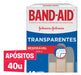 Band-Aid Transparent Adhesive Bandages Pack of 40 1