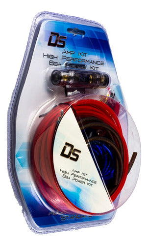 Kit Cables Para Instalacion Woofer Y Potencias 8 Gauge 0