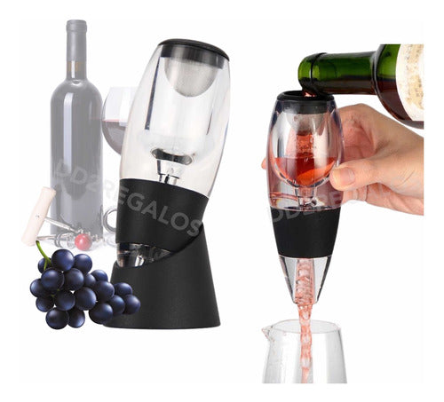 Wine Decanter Oxygenator Aerator with Base Decanting 2