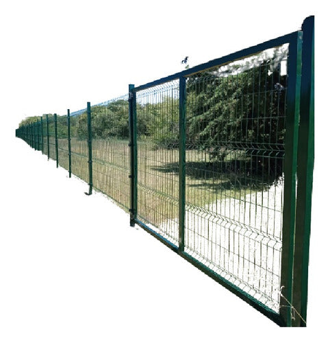 Reja Facil Euro Panel Pre-Fabricated Painted and Galvanized Fence 0