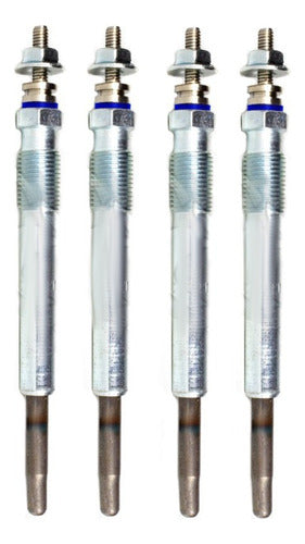 Champion Kit 4 Glow Plug for Peugeot 206 2.0 Hdi 0