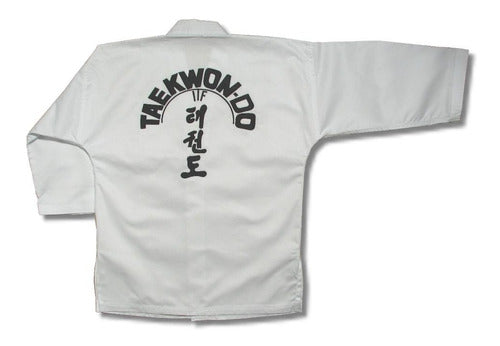 Dragon Dobok Taekwondo Uniform Gup Training + White Belt 5