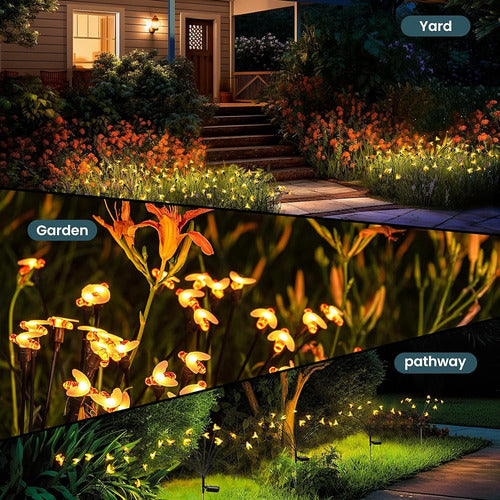 Patiopia Solar Garden Lights, Bee Shape Garden Lights 4