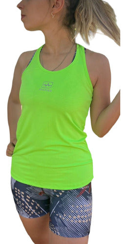 Sporty Lycra Tank Top by Munay - Women 0