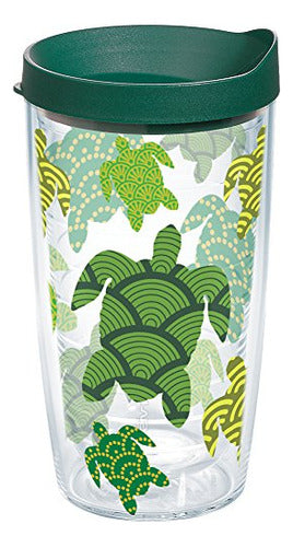 Tervis Turtle Pattern Wraparound Tumbler with Lid 0