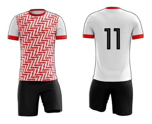 10 Football Shirts Numbered Sublimated Delivery Today 52
