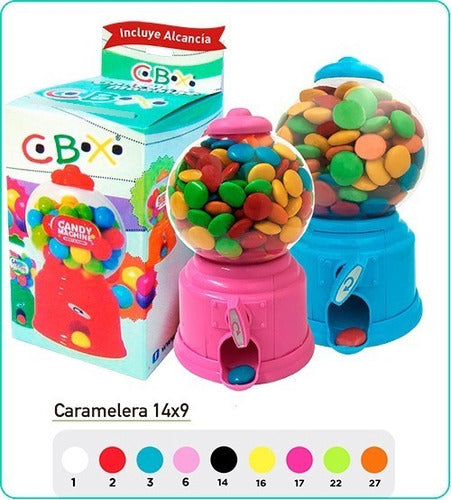 CBX Candy Dispenser Snack Souvenir 15cm x 1 Unit 10