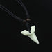 Shark Tooth Necklace for Men and Kids, Shark Tooth Pendant Necklace - White 5