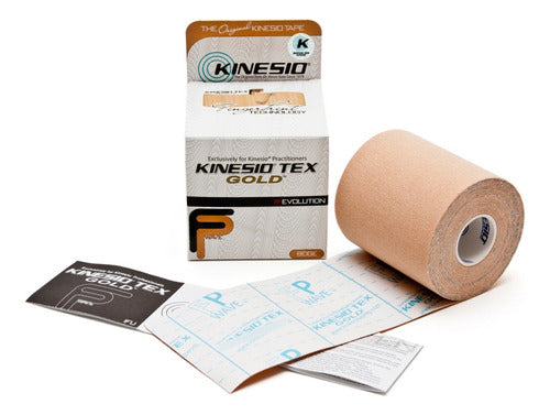 Kinesio Tex Gold Kinesiology Tape Neuromuscular Tapping 5cm x 5m 0