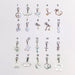 Zaphire Joyas 10 Surgical Steel Charms for Bracelet - Choose Your Designs 1