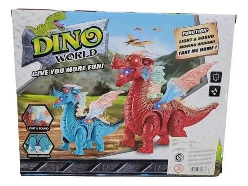 Isakito Dragon Dinosaur Robot with Fire Effect, Lights, Movement, and Sound 4