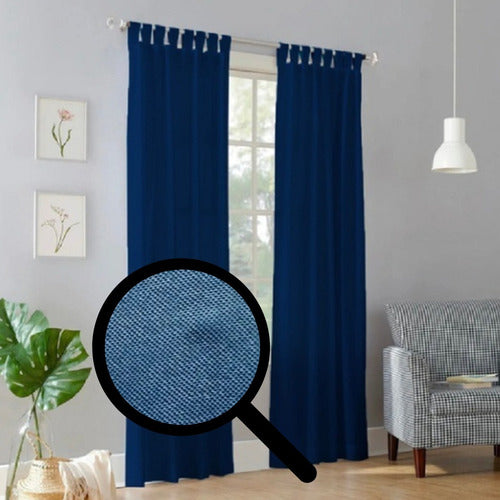 Curtain Blackout Boucle Rustic Two Panels Love & Home 6