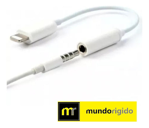 Adaptor Plug 3.5mm (Headphone) - For Lightning iPhone 3