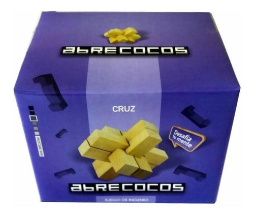 Juego De Ingenio De Madera Ciencia Para Todos Abrecocos Cruz 0