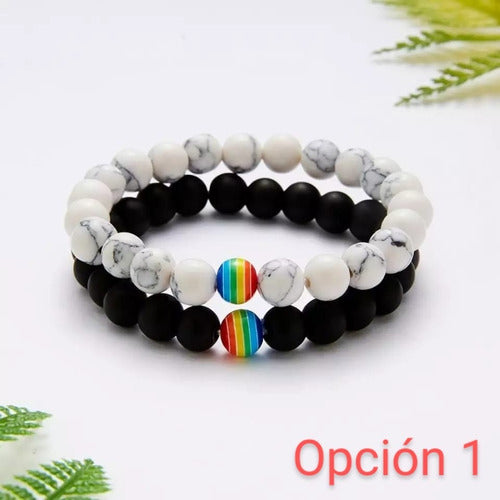 Rl Joyas Pulseras Vinculares Parejas Orgullo Lgbt 2