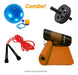 Ranbak Kit9 Mat + Rope + Resistance Bands + Ab Wheel + Ball with Free Shipping 1