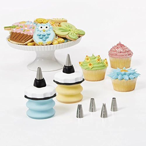 Kit De Botellas Decorativas De Silicona Oxo Bakers De 8 Piez 1