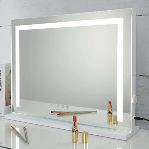 Showtimez Illuminated Makeup Mirror - Tabletop and Wall-Mounted 0