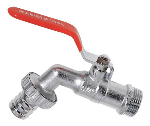 Latyn Heavy Duty Spherical Valve 3/4 Inch Red Lever 0