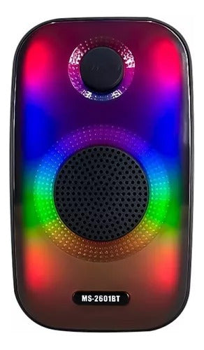 Parlante Portátil 3 Full Led Con Bluetooth 0