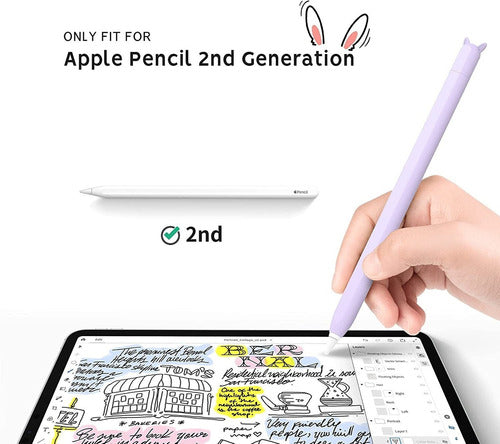 3 Fundas De Silicona Para Apple Pencil 2 Generaci N 1