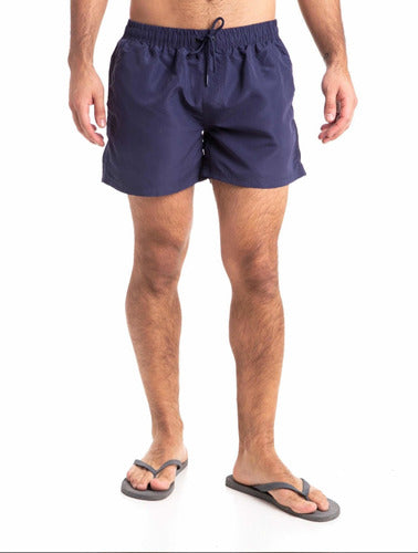 Men's Quick-Dry Swim Shorts with Support and Pockets 0