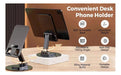 Foldable Rotating Extendable Table Cellphone Support Stand 9