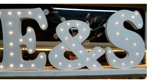 Aledra22ok Polyfan 60 cm LED Lighted Letters 6