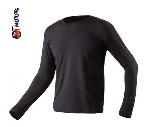 MAC Jm Mac Thermal Shirt Magma Black By Ls2 Cold Weather 1