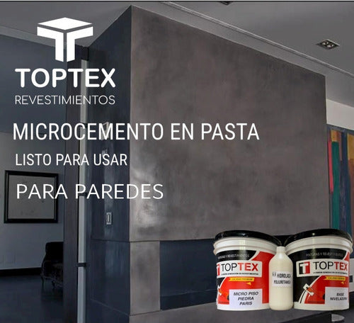 Microcemento Kit Para 10 M2 Listo Para Usar, Sin Mezclas!! 4