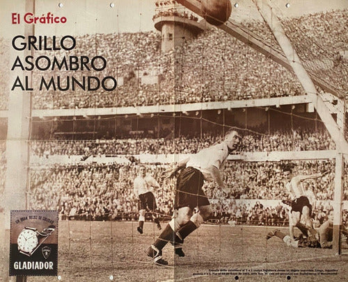 Poster  Fútbol Antiguo El Gráfico, Ez3 0