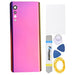 Tapa Traserapara LG Velvet 5g Illusion Sunset Pink 0