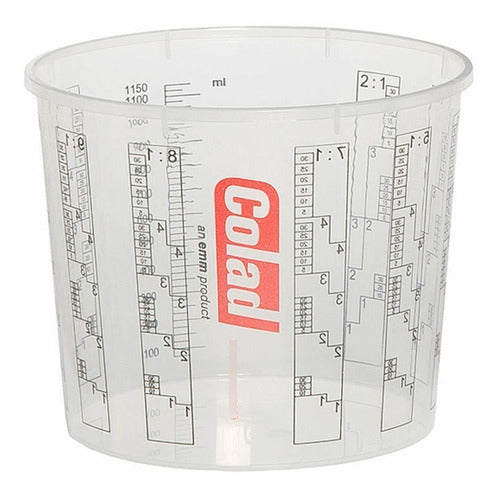 Colad 1400cc Graduated Mixing Cups x10 Units 0