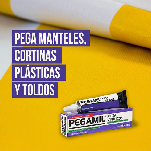 Pegamil Adhesive Glue for Vinyl 21g 1