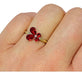 Beautiful Butterfly Ring with 925 Silver Stone Gift Ap 360 21