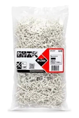 RUBI Set of 1000 2mm Spacers for Ceramic and Porcelain Tile Installation 0