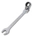 Chrome Vanadium 13mm Articulated Combined Wrench with Ratchet 1