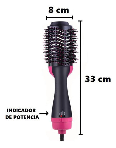 Cepillo Voluminizador Secador De Pelo Electrico Brushing 4