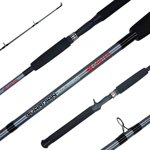 Heavy Duty Fishing Rod 15-30 Pounds 2 Sections Baitcasting Lure 0