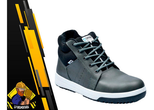 Sneaker Boot Ombu Gray with Composite Toe Size 43 0