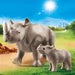 Playmobil Family Fun 70357 - Rhinoceros with Baby Animals 2