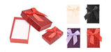 Set of Cardboard Jewelry Cases with Bow - Pack of 12 7