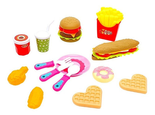 Okidoki Fast Food Play Set 0