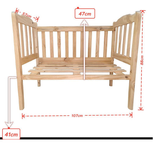 MyA-Línea Infantil Co-Sleeping Crib 6