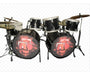 Handcrafted Miniature Drum Set RD Like the Originals 4