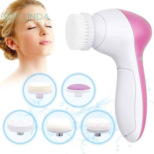 Combo Spa Facial Exfoliating Massager 5in1 + Facial Cleansing 4