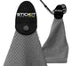 Stickit Magnetic Towel, Gray | Premium Microfiber Golf Towel 0