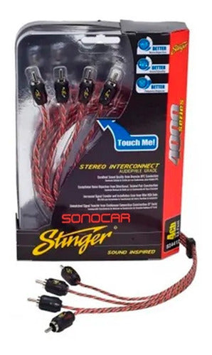 Stinger RCA Cable Series 4000 4 Channels Model SI4417 0