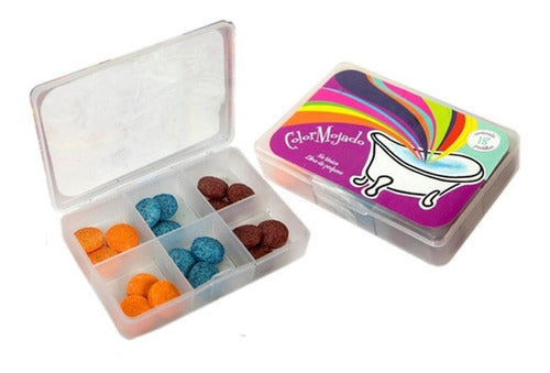 Pastillas Color Mojado Teñir Agua Caja X18 Arrugadedos 0