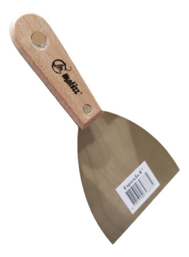 Matêzz Flexible Steel Spatula 4 Inch 10cm 0